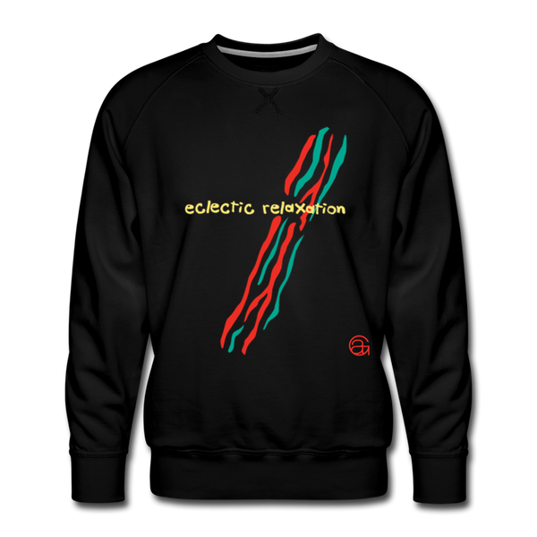 eclectic relaxation crew-neck - black